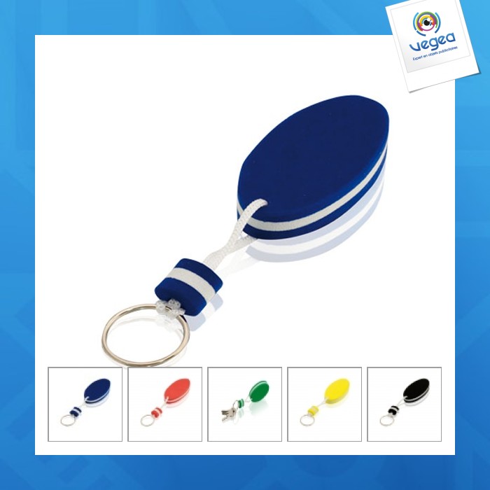 Porte-clés flottant publicitaire en stock