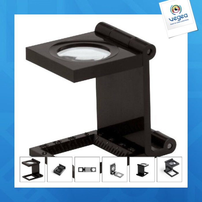 Loupe compte-fils personnalisée 7x