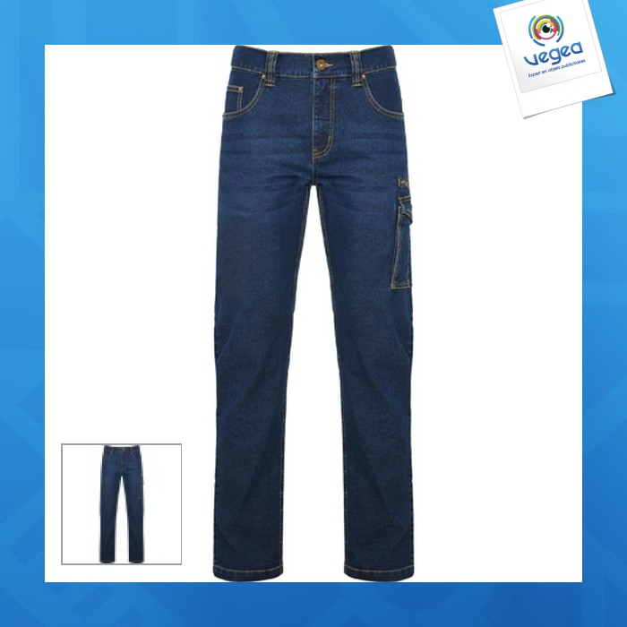 Jean personnalisé multi-poches raptor