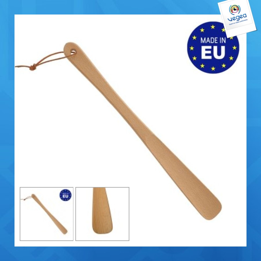 Grand chausse-pied personnalisable en bois