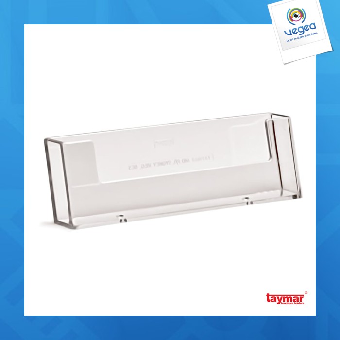 Porte-brochure mural taymar 1 case 1/3.a4 paysage