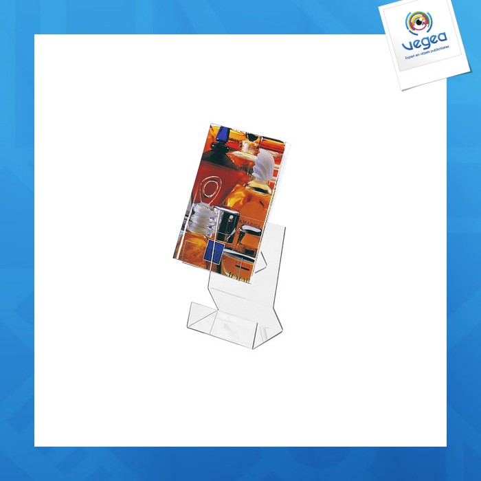 Presentoir ouvert plexi largeur 15 cm