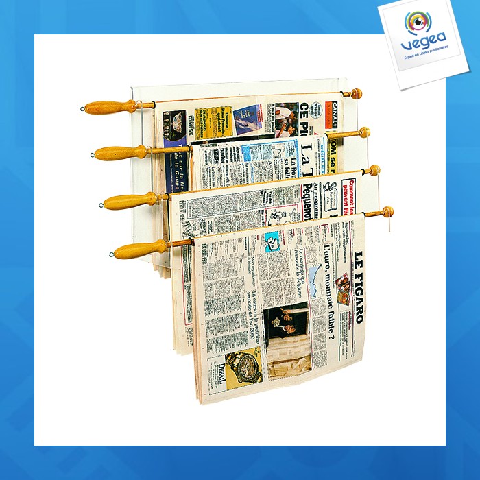 Kit mural 4 baguettes journaux