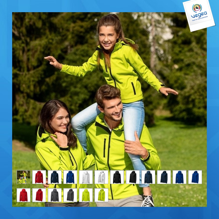 Veste softshell publicitaire hiver femme - malfini