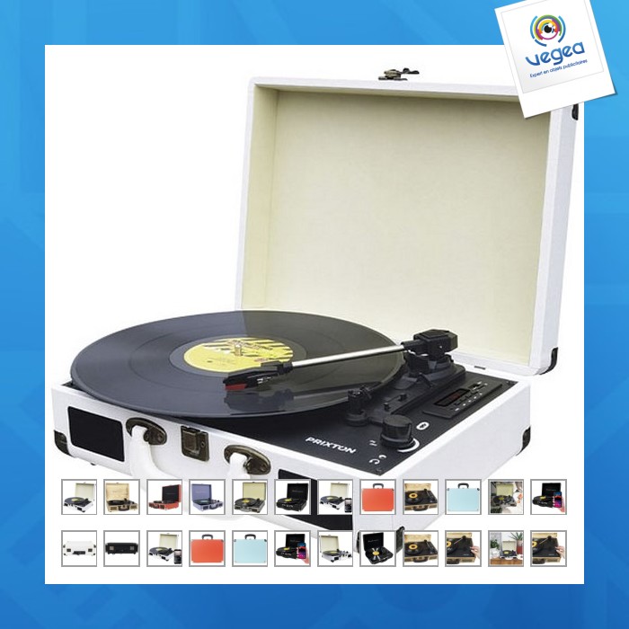 Tourne-disque mp3 vc400 prixton
