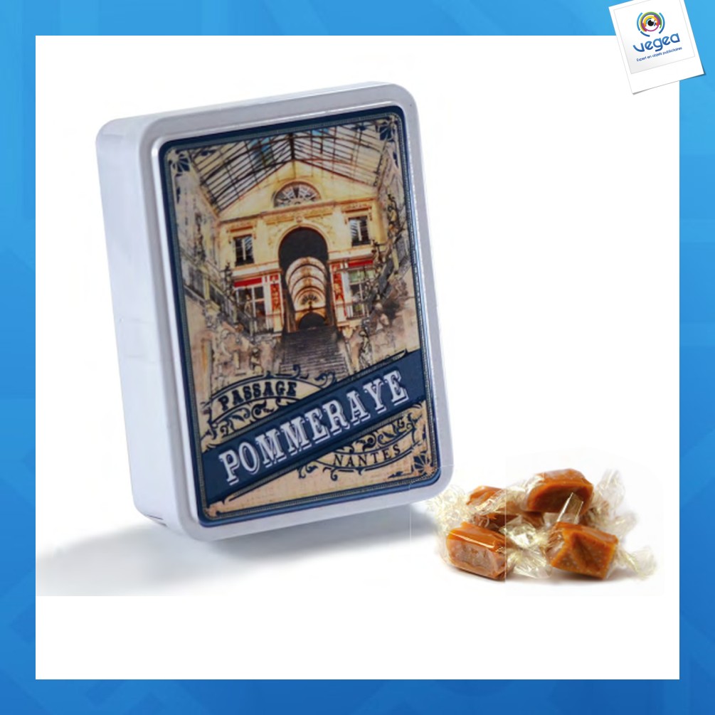 Boîte 1/2 sucrette avec caramels au beurre salé