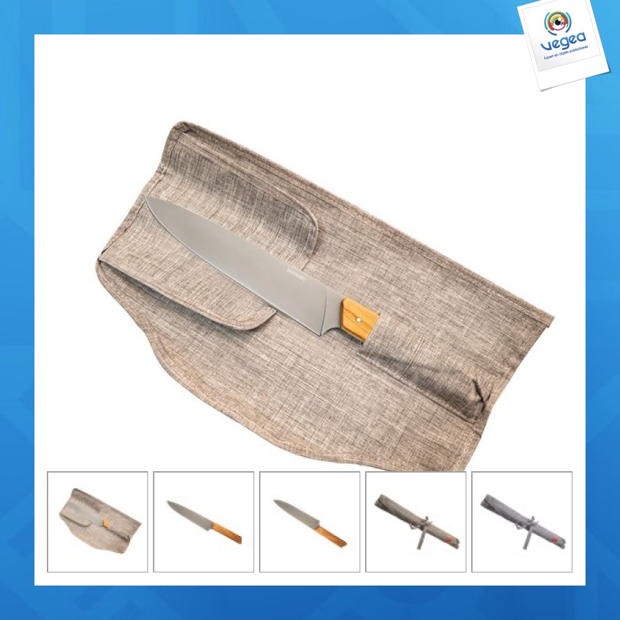 Couteau personnalisé chef 'stavanger', olivier
