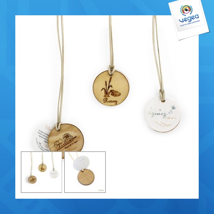 Médaille personnalisable à planter