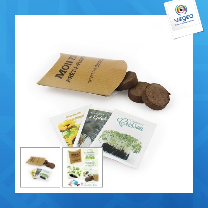 Collection de sachets en berlingot