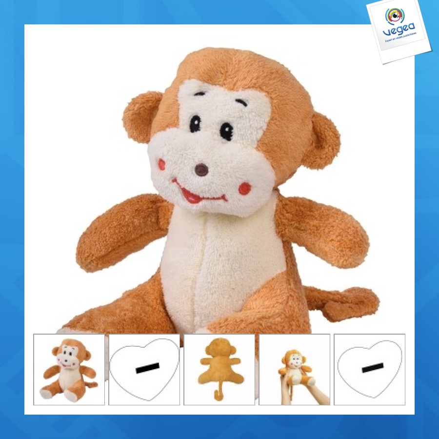 Peluche singe