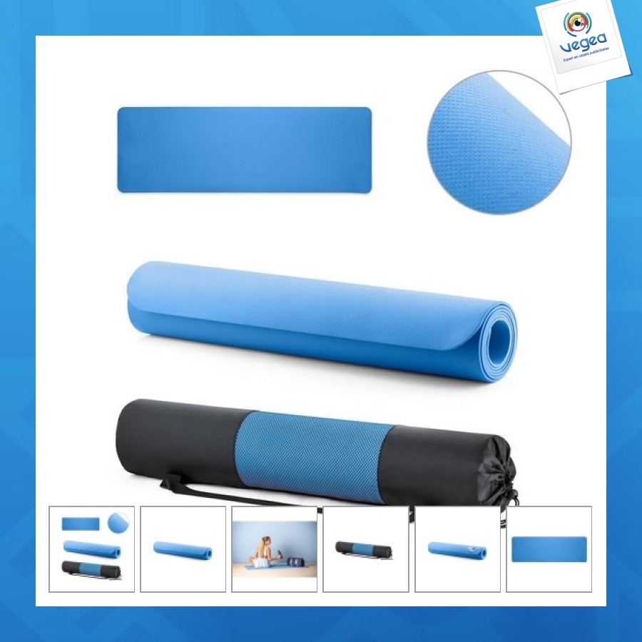 Tapis de yoga avec logo