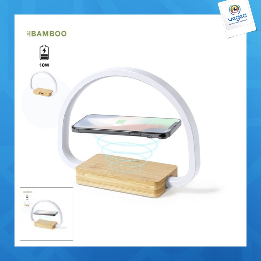 Lampe publicitaire chargeur