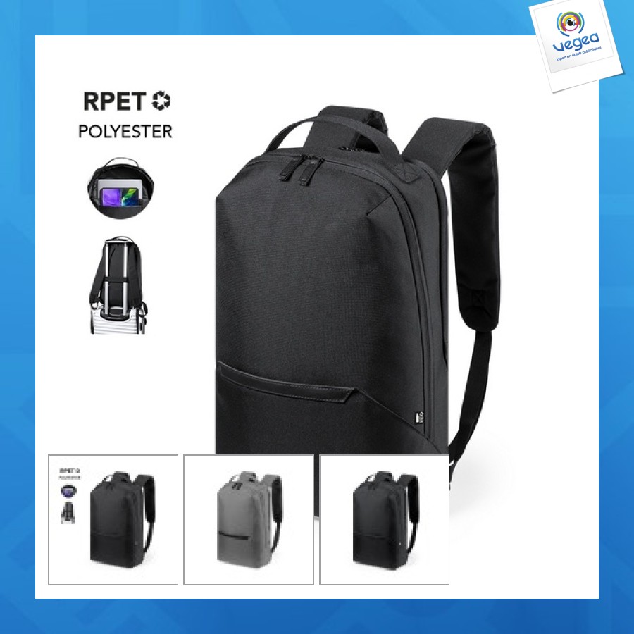 Sac à dos en polyester rpet 600d résistant