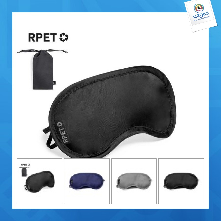 Masque de nuit promotionnel en rpet
