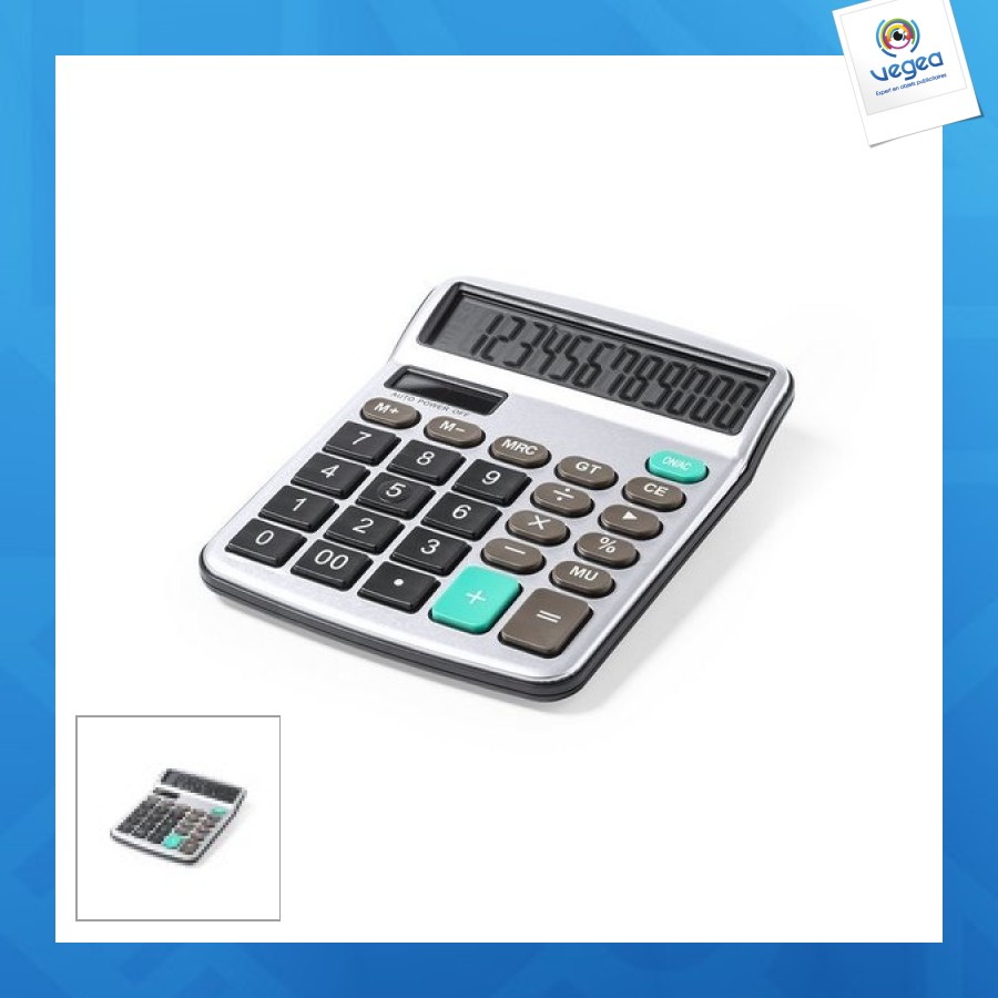 Calculatrice avec logo