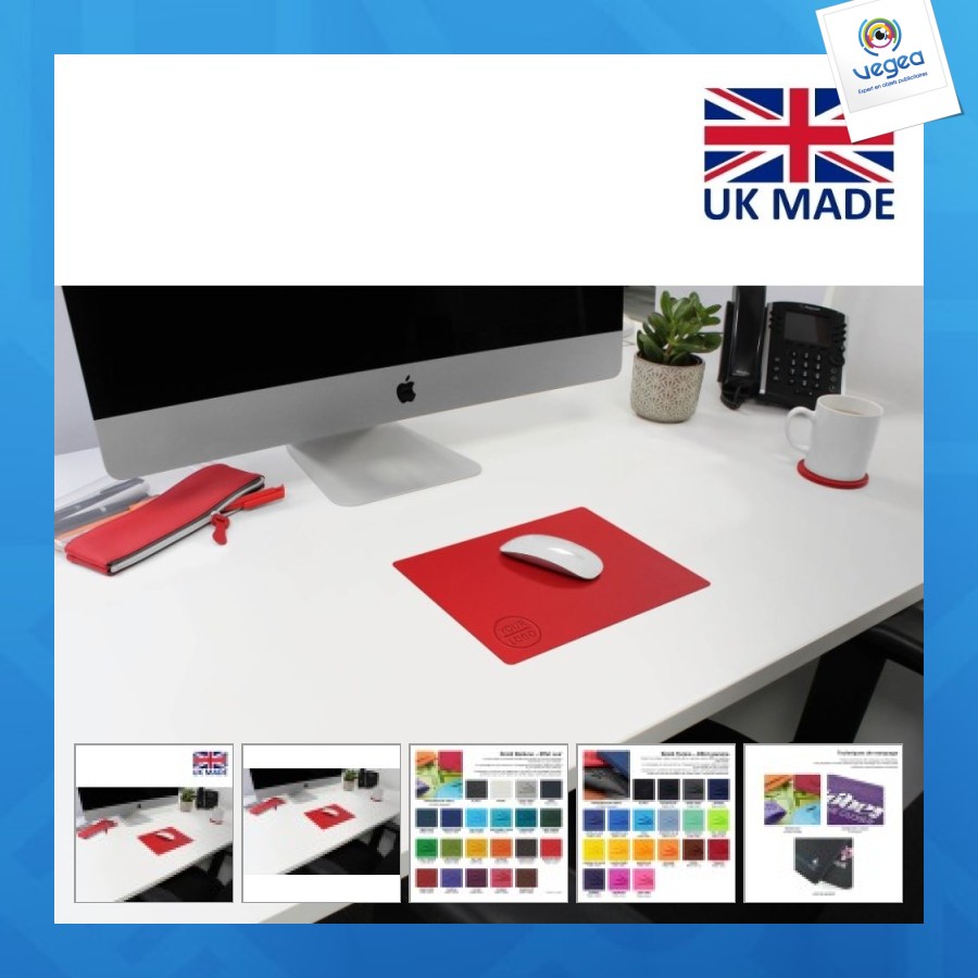 Tapis de souris flexible en pu