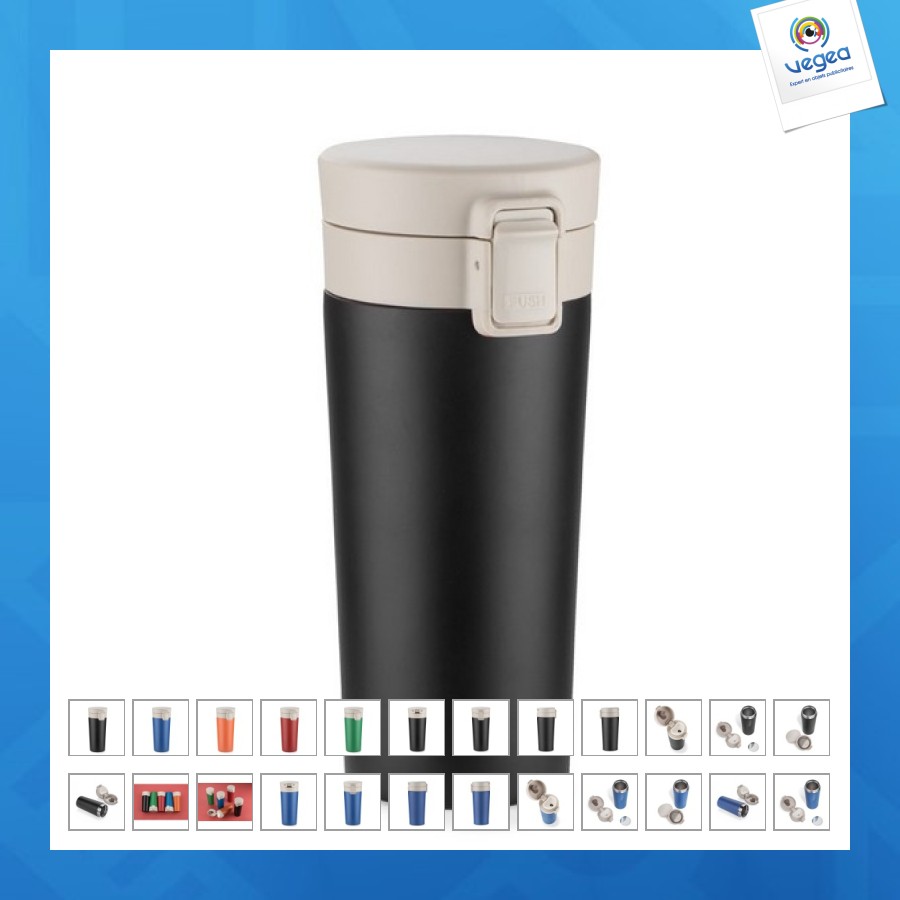 Mug isotherme personnalisable star 350ml