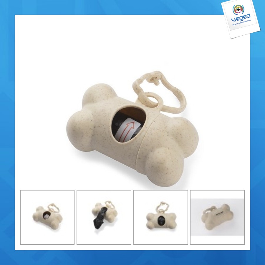 Distributeur de sacs ramasse-crottes pour animaux