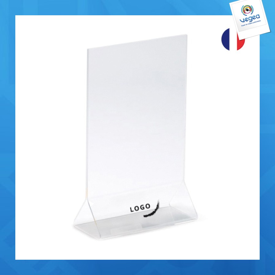 Porte-menu publicitaire sur-mesure