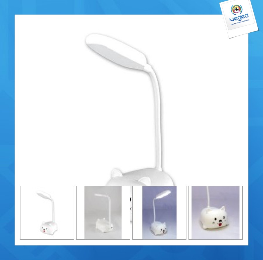 Lampe led avec logo bureau