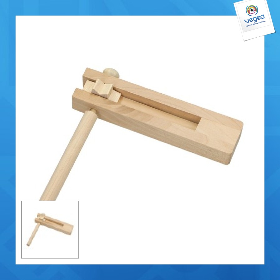 Crécelle en bois promotionnelle