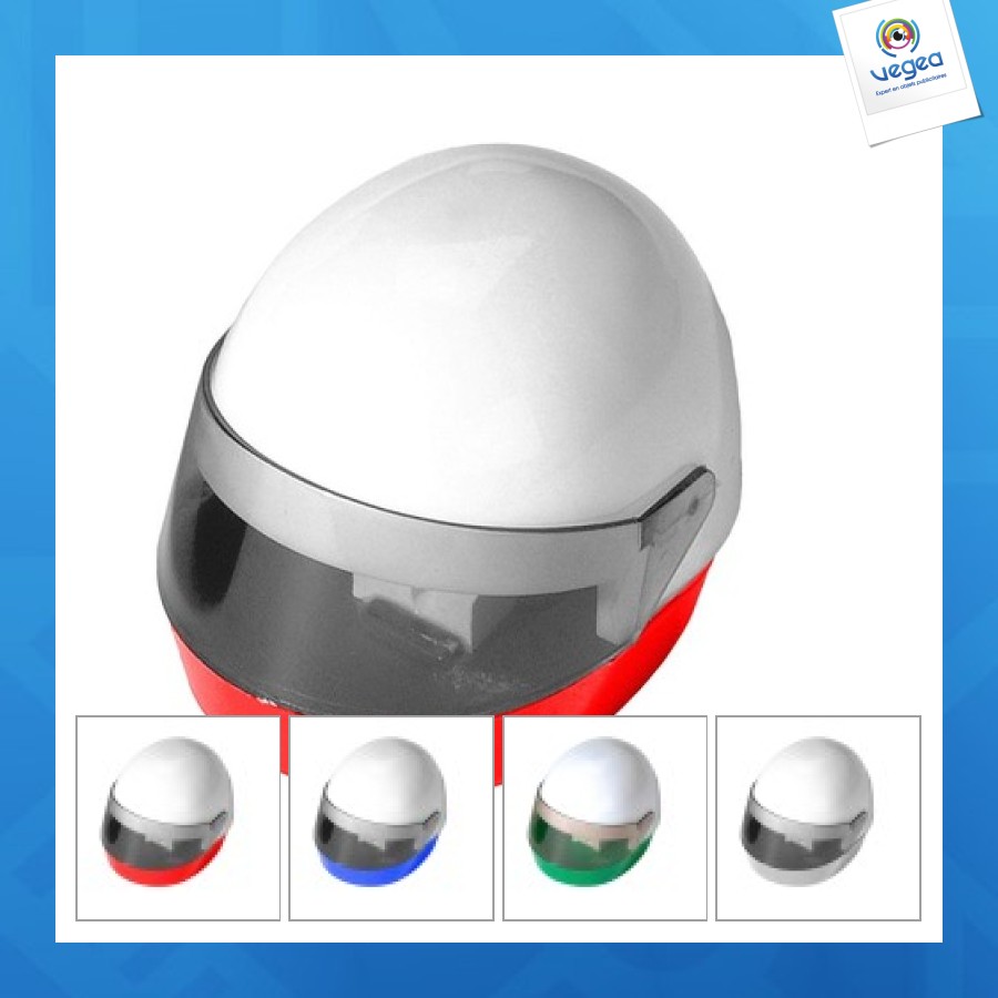 Taille-crayon avec logo casque