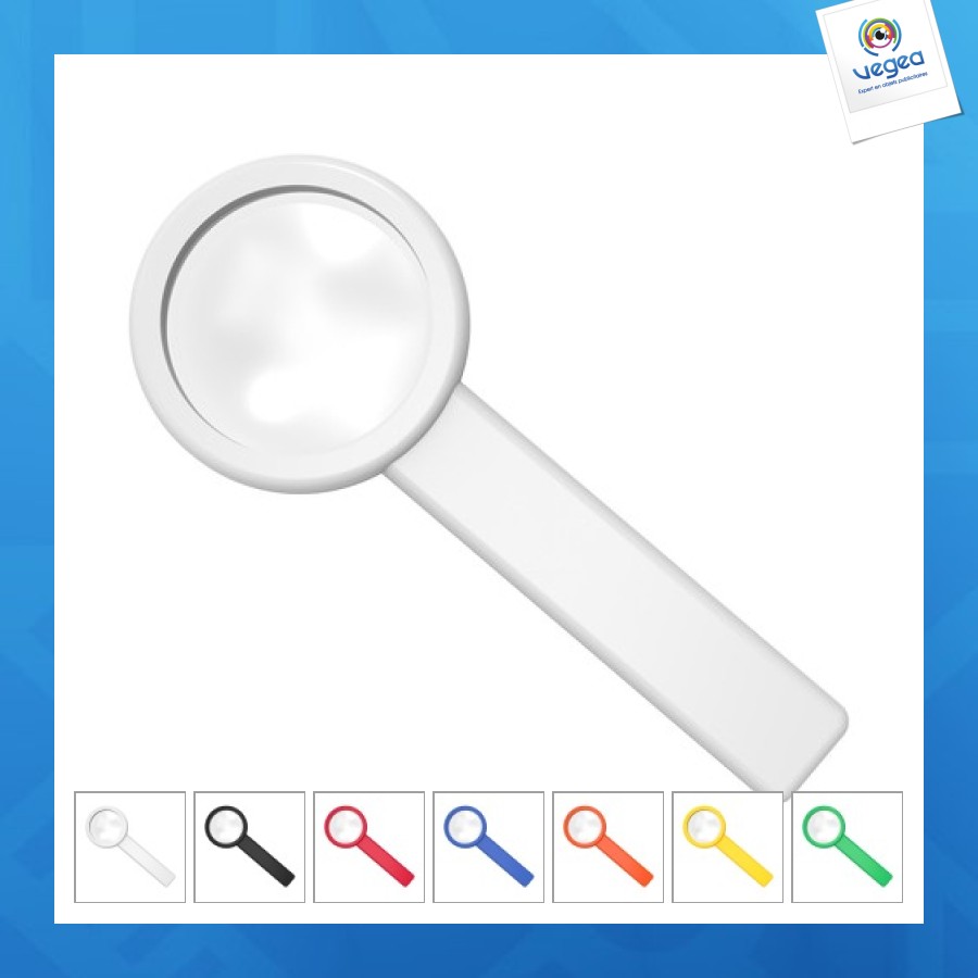 Loupe publicitaire grossissement x 5