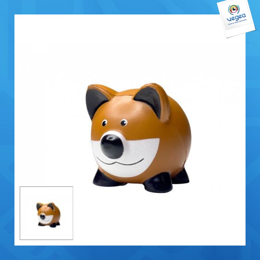 Balle renard critter anti-stress