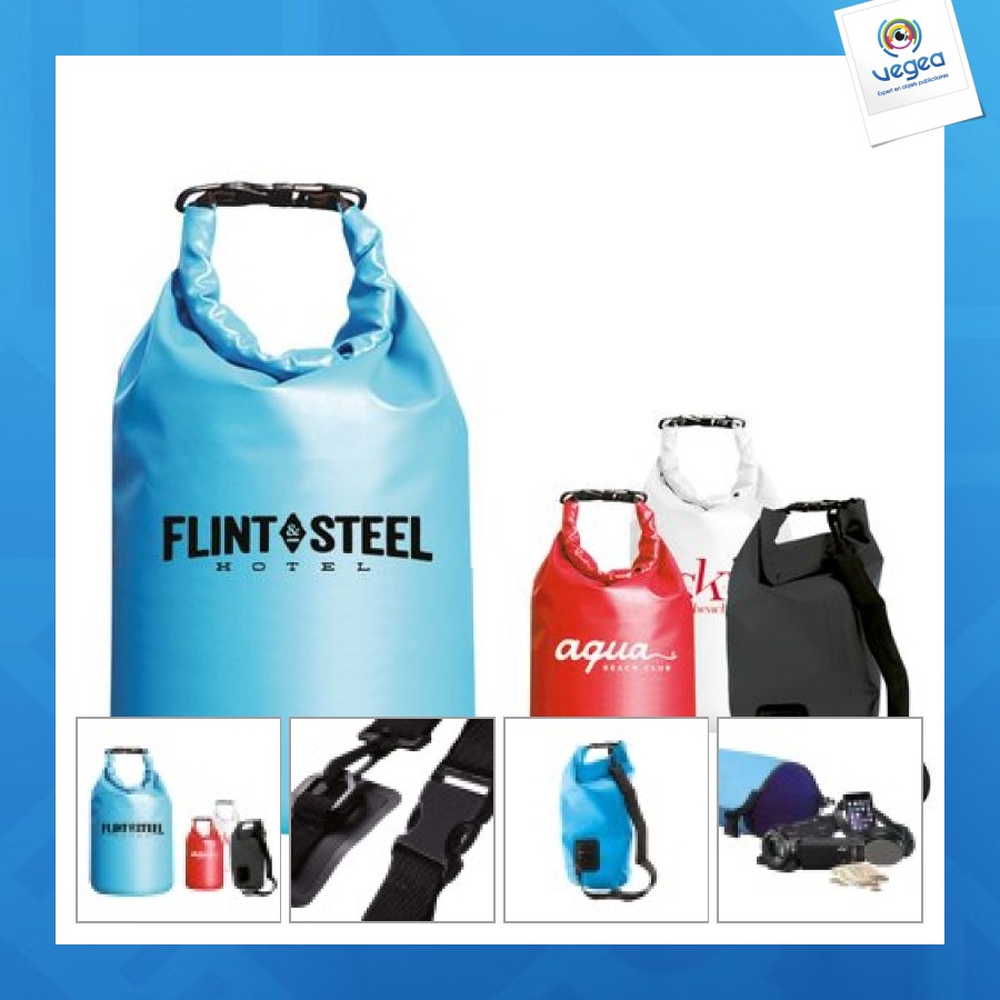 Sac étanche avec logo - 5 litres