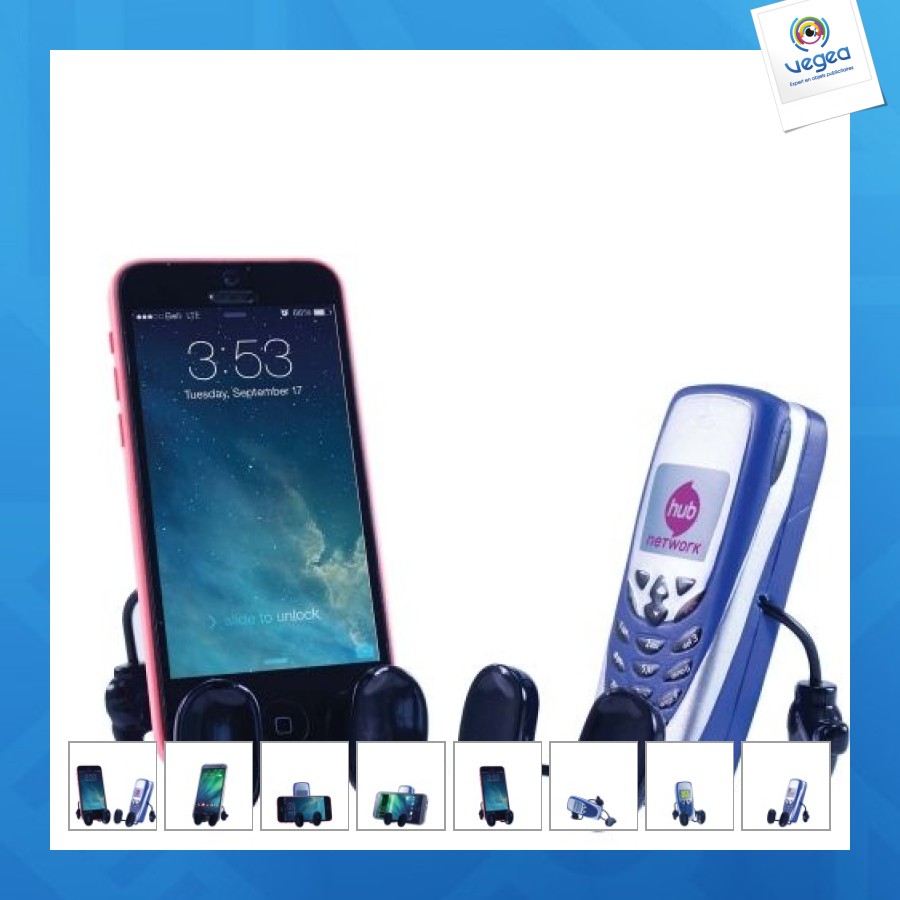 Porte-téléphone rétro anti-stress
