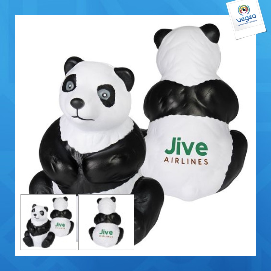 Panda anti-stress publicitaire