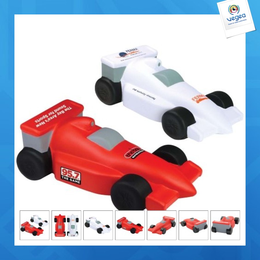 Voiture de course anti-stress