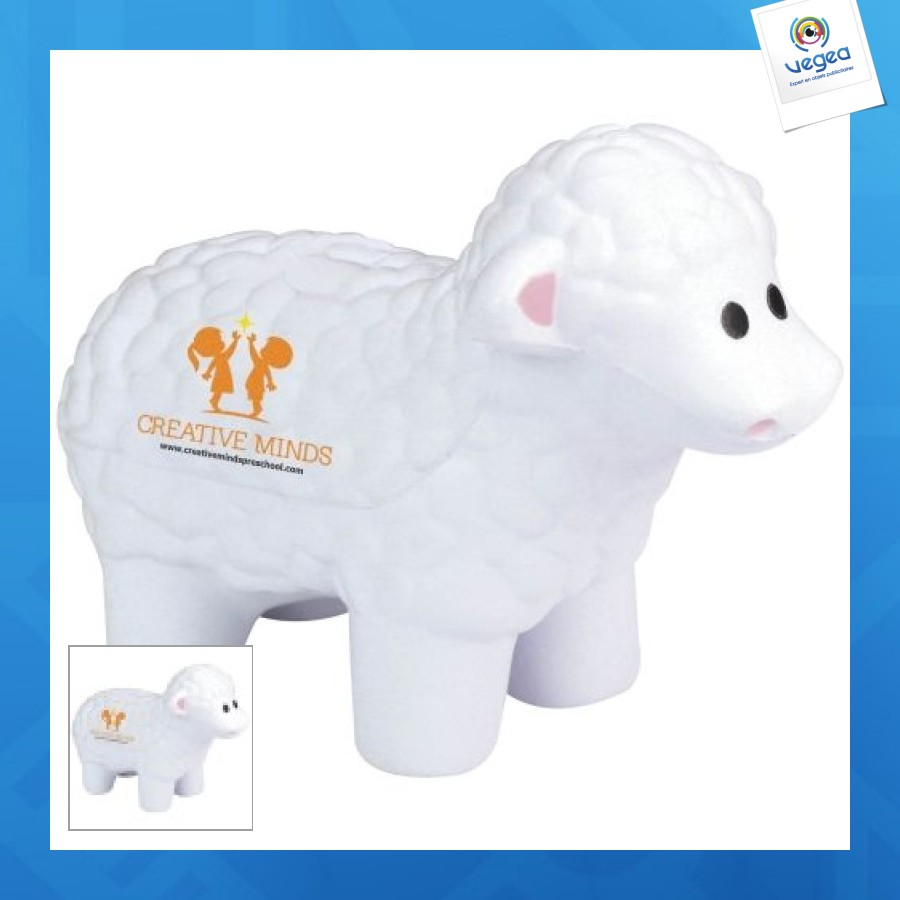 Mouton anti-stress personnalisé