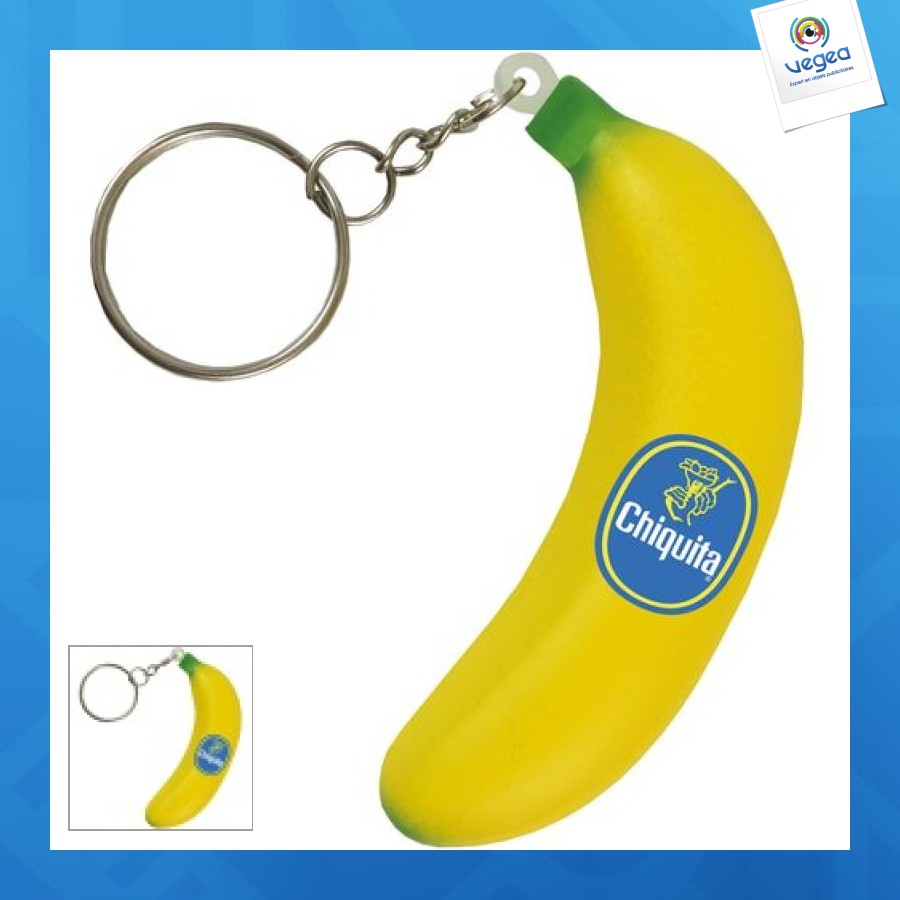 Porte-clés anti-stress avec logo