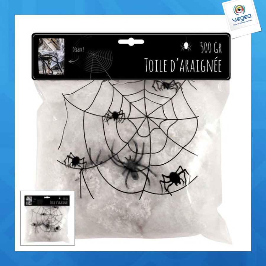 Toile d'araignee personnalisée 500grs
