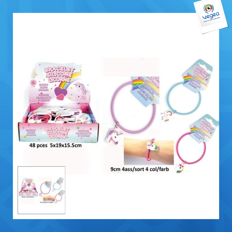 Bracelet licorne personnalisable