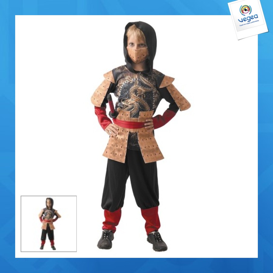 Costume ninja dragon publicitaire 4-6ans
