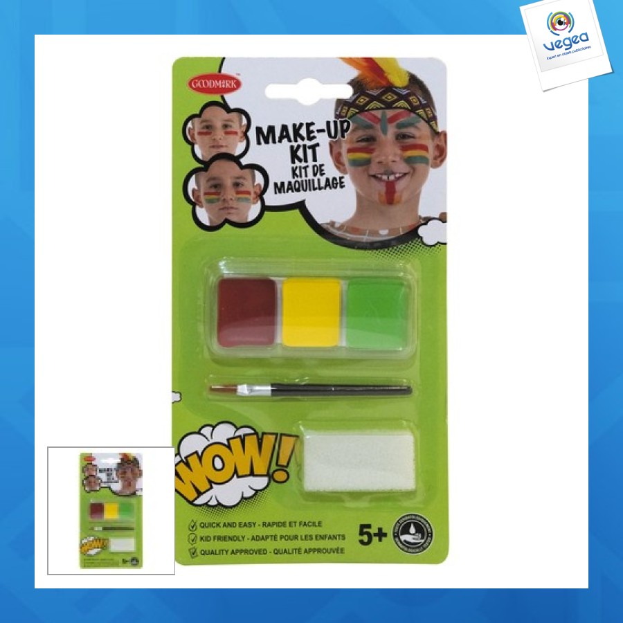 Kit maquillage personnalisable indien