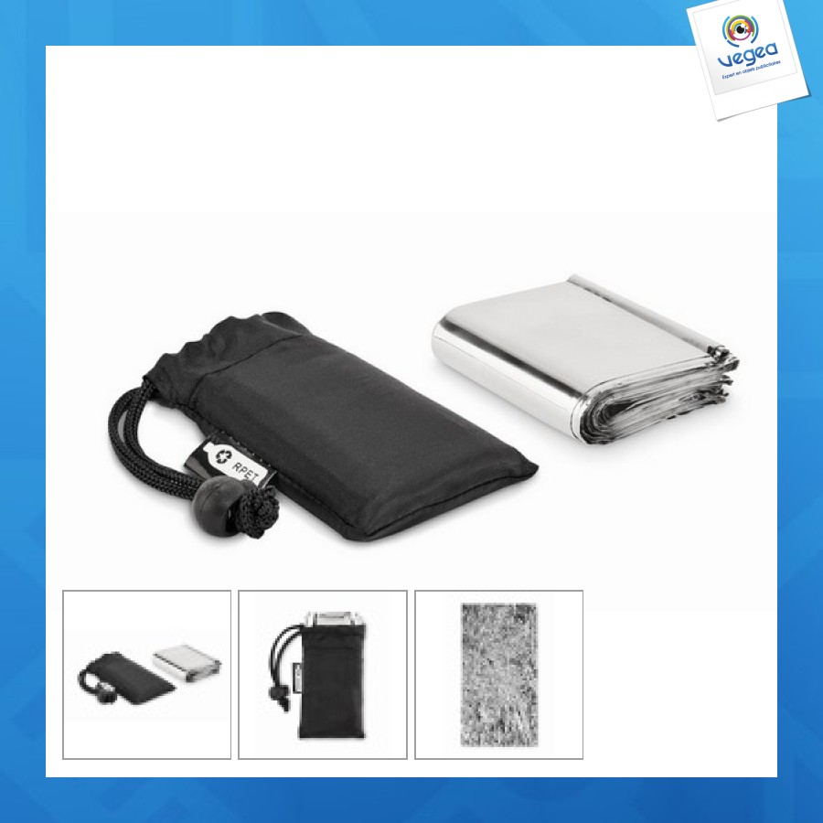 Couverture d'urgence personnalisable