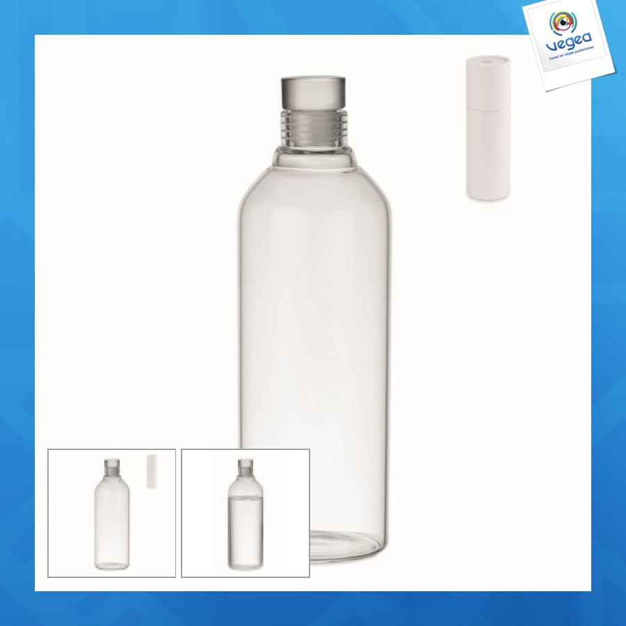 Bouteille en borosilicate 1l