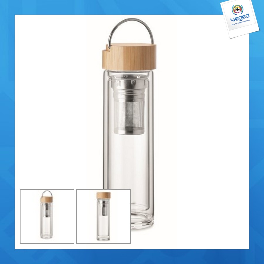 Batami - bouteille en verre 400ml