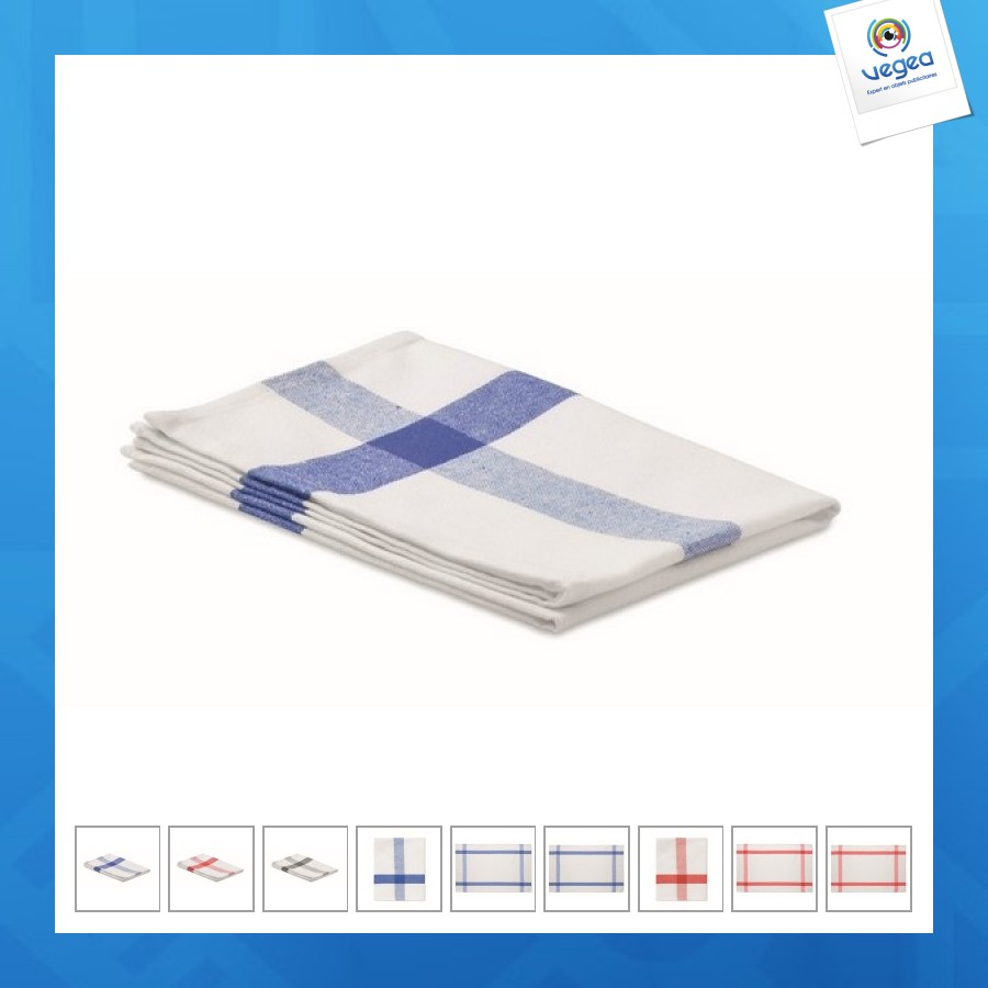 Torchon de cuisine personnalisable tissu recycl