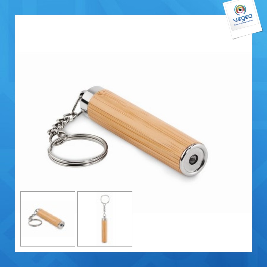 Mini torche en bambou