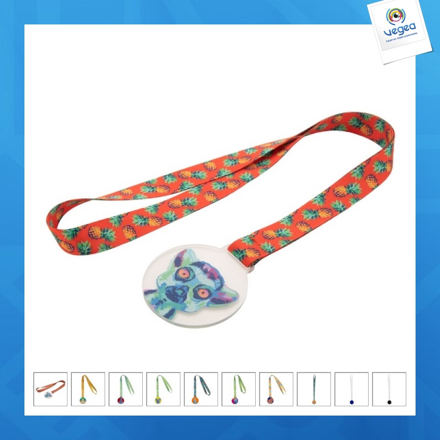 Subdal colour médaille personnalisable sur-mesure