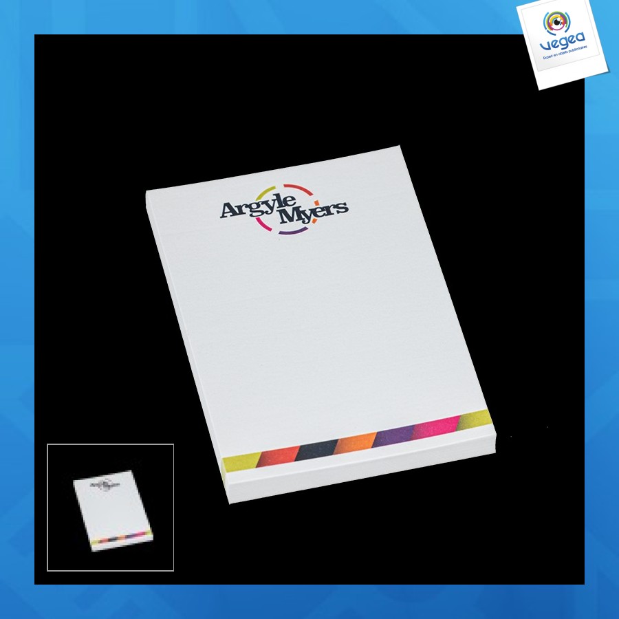 Bloc de notes repositionnables 52x75mm