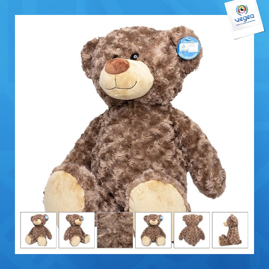 Peluche ours personnalisable l