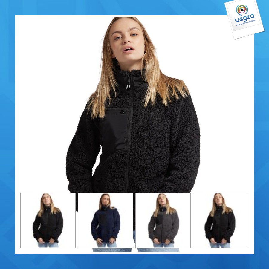 Sherpa femme manches longues
