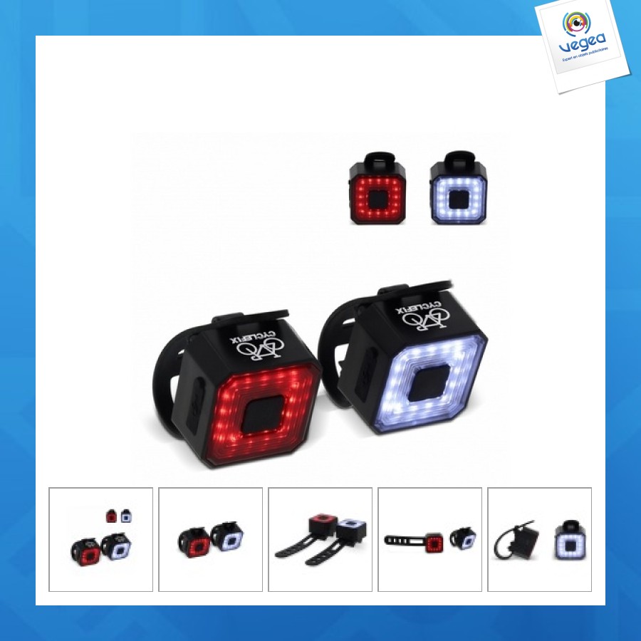Lampe de vélo rechargeable