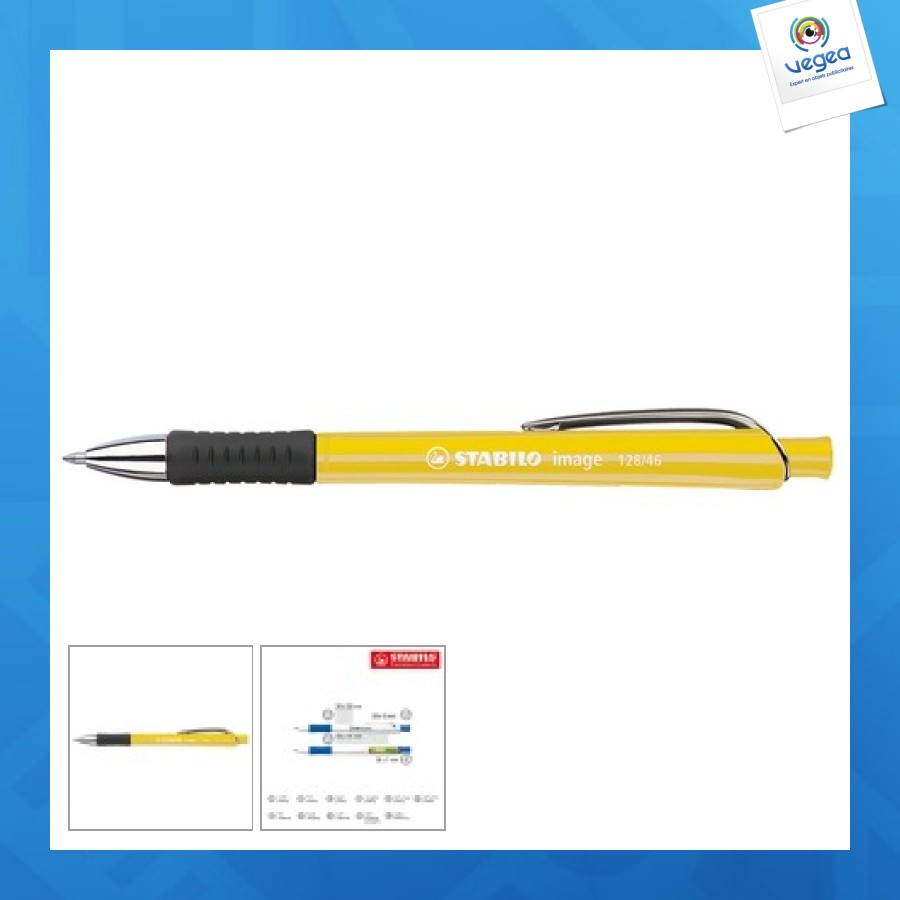 Stabilo personnalisable concept image stylo à bille