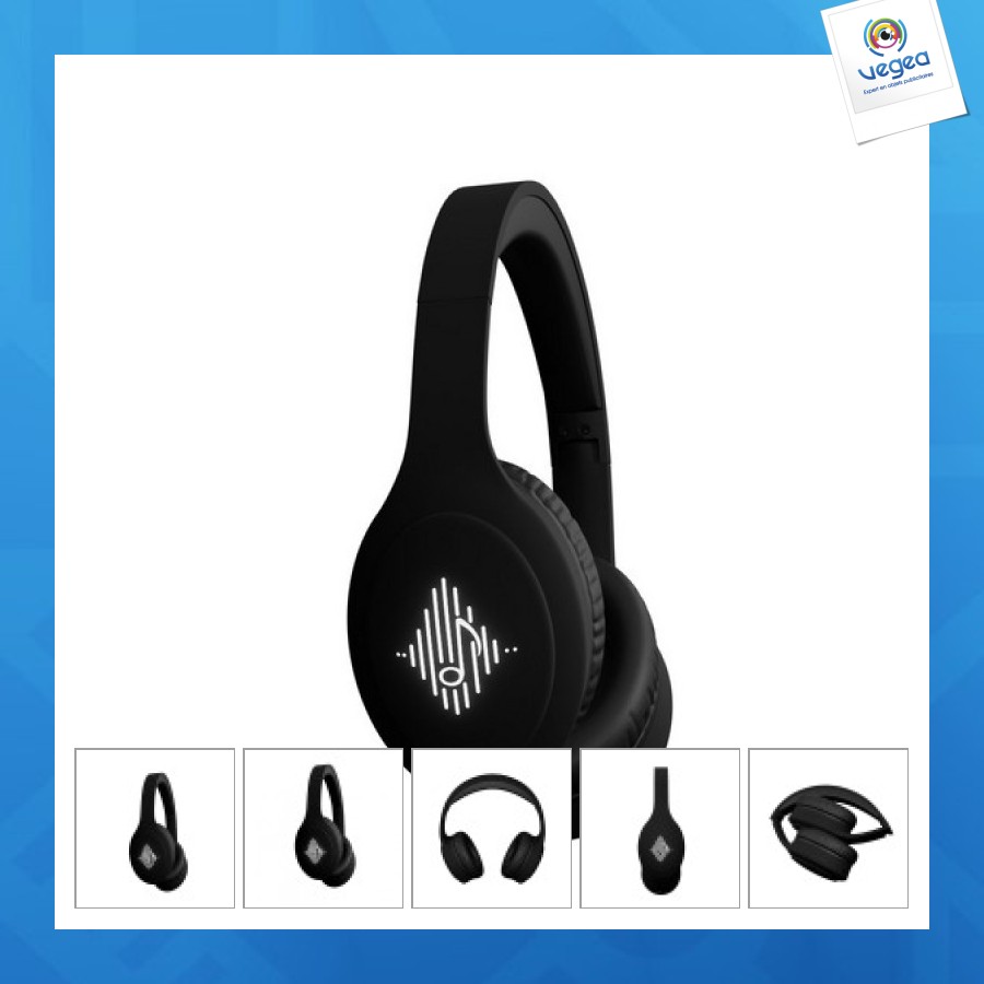 Casque audio publicitaire réduction de bruit garantie 3 ans